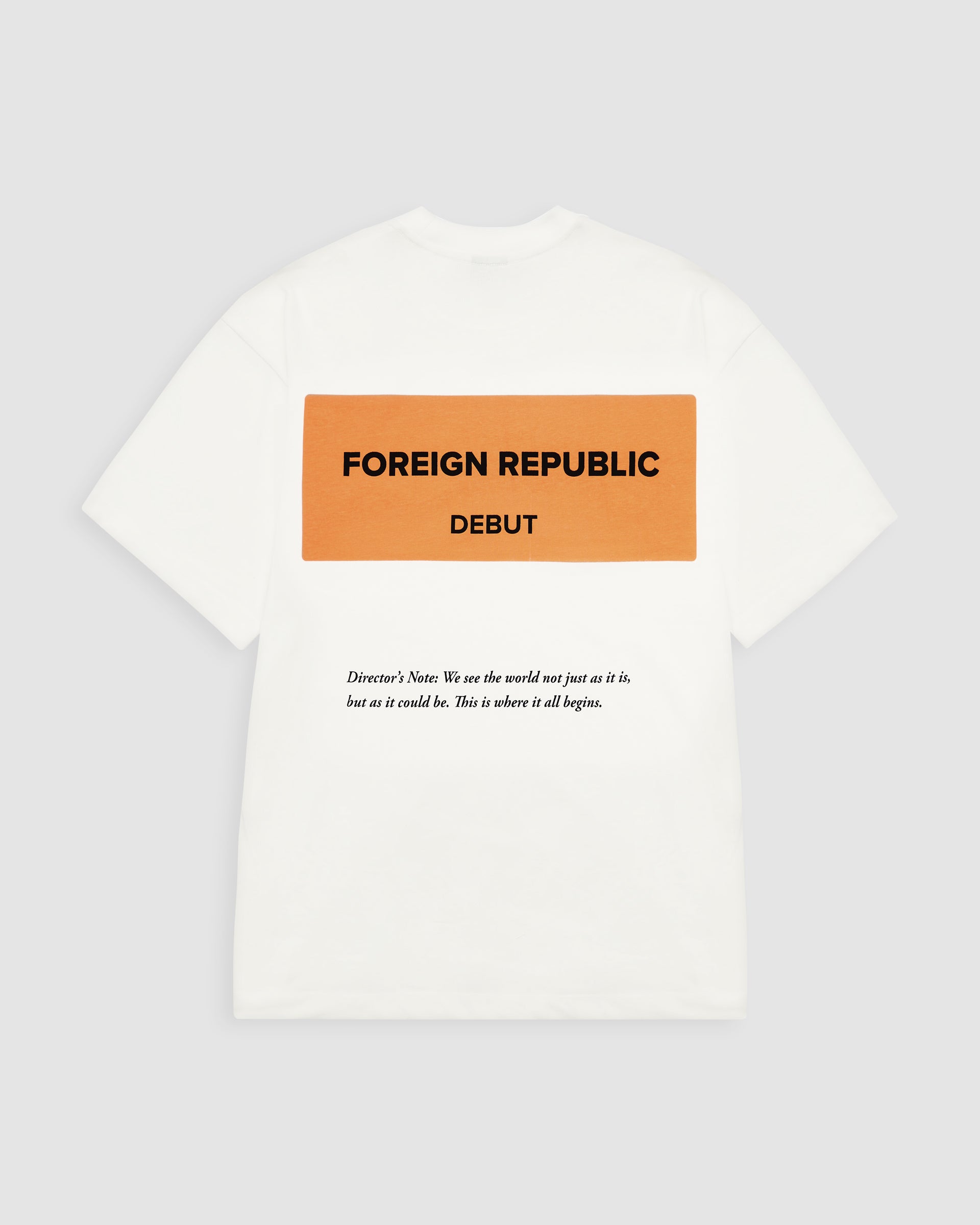 FOREIGN REPUBLIC DEBUT T-SHIRT